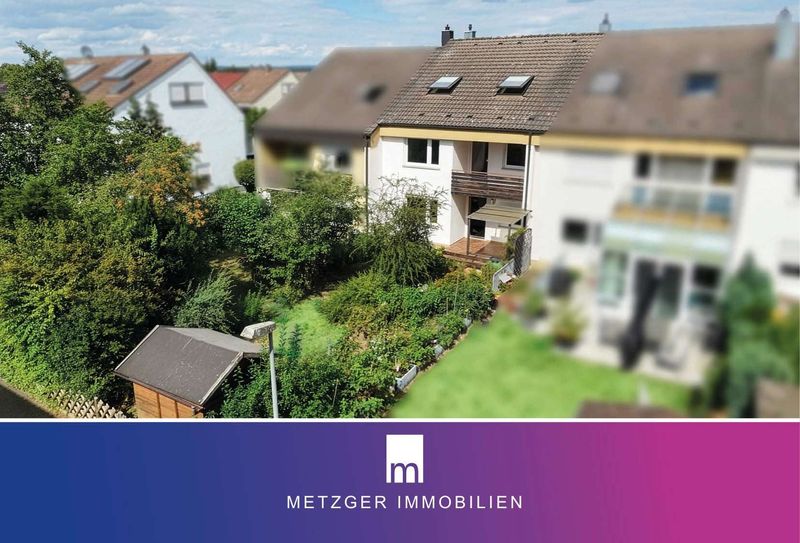 RMH in ruhiger & fam.-freundlicher Lage mit tollem Garten, großem Platzangebot & Ausbaupotenzial
